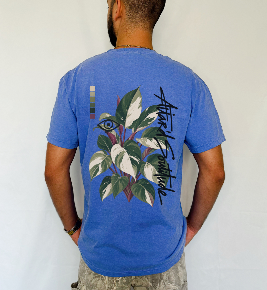 Peace is the Real Flex | Philodendrom Heavyweight Tee
