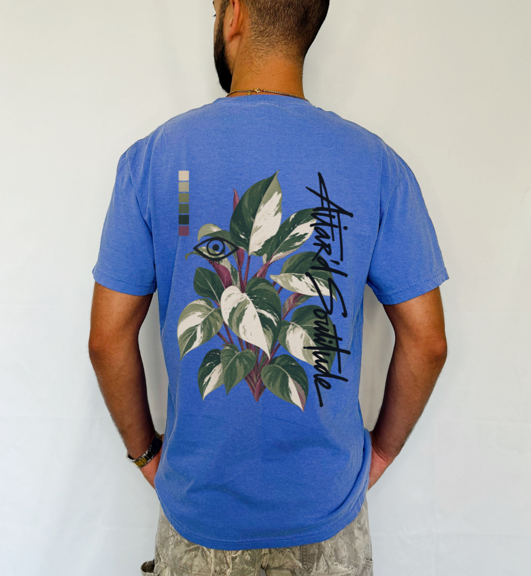 Peace is the Real Flex | Philodendrom Heavyweight Tee